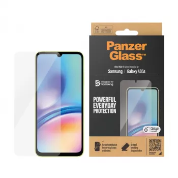 Μεμβράνη προστασίας οθόνης PanzerGlass 7343 για Samsung Galaxy A05S αντιβακτηριδιακή ανθεκτική στις γρατσουνιές