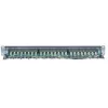 Intellinet Patch Panel, Cat6, FTP, 24-Port, 1U, θωρακισμένο, 90° Top-Entry LSA-Leisten, Μαύρο