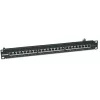 Intellinet Patch Panel, Cat6, FTP, 24-Port, 1U, θωρακισμένο, 90° Top-Entry LSA-Leisten, Μαύρο