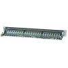 Intellinet Patch Panel, Cat6, FTP, 24-Port, 1U, θωρακισμένο, 90° Top-Entry LSA-Leisten, Μαύρο