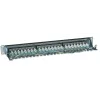 Intellinet Patch Panel, Cat6, FTP, 24-Port, 1U, θωρακισμένο, 90° Top-Entry LSA-Leisten, Μαύρο