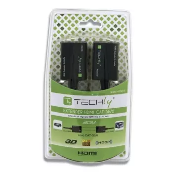Techly Ενισχυτής HDMI Cat 5e / 6 Συμπαγής 30m IDATA EXT-E30D