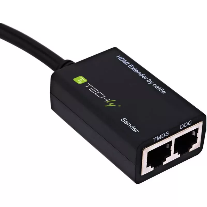 Techly Ενισχυτής HDMI Cat 5e / 6 Συμπαγής 30m IDATA EXT-E30D