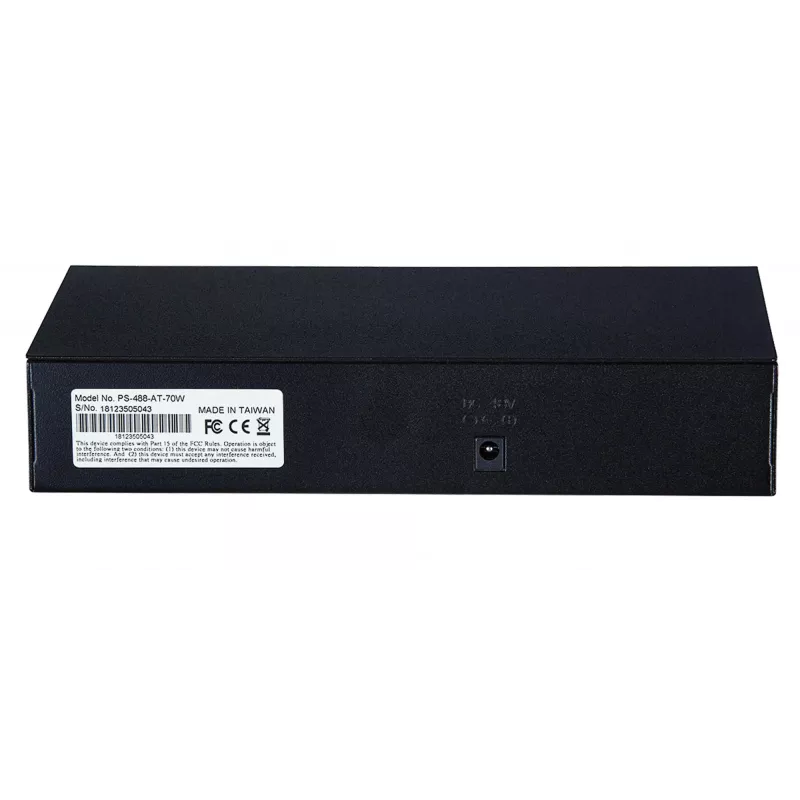 Switch, Intellinet 8-Port Fast Ethernet PoE+ Switch, 8 x θύρες PoE, 1,6 Gbit/s