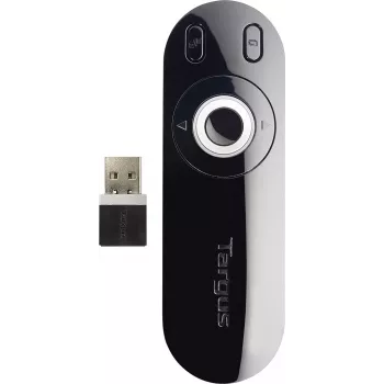 Ασύρματος Presenter Targus AMP13EU, 2,4 GHz, εμβέλεια 15 m, Μαύρο/Γκρι