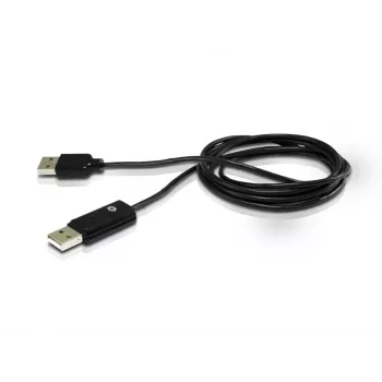 Conceptronic Καλώδιο κοινής χρήσης οπτικού δίσκου USB, 1,8 m, Μαύρο, USB A, USB A, Αρσενικό/Αρσενικό, 20 g