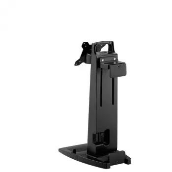 Neomounts Βάση γραφείου με κλίση/περιστροφή/rotation & Βάση THIN CLIENT για οθόνη 10-30 ιντσών, ρυθμιζόμενου ύψους - Μαύρο