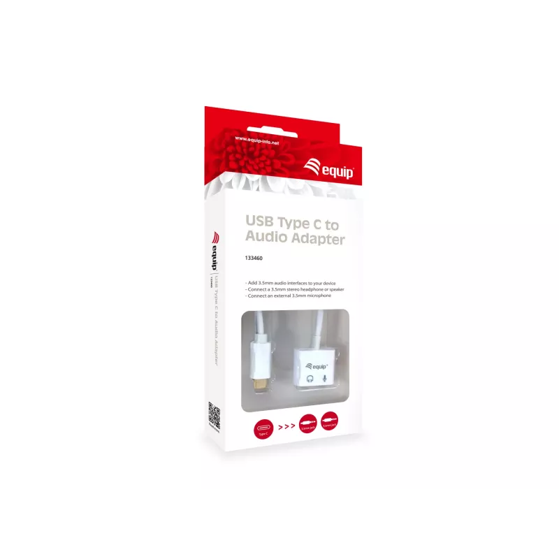 Equip Προσαρμογέας USB Type-C σε Audio