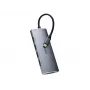 Equip 133482 πολυλειτουργικός προσαρμογέας USB-C 7 σε 1, USB 3.2 Gen 1, HDMI 4K 30 Hz, 3x USB 3.0, SD/microSD, USB-C PD 100 W, αλουμίνιο