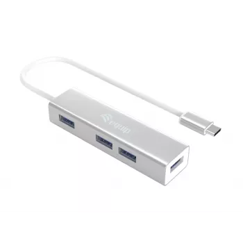 Equip 128958 διανομέας USB-C σε 4 θύρες USB 3.0, USB 3.2 Gen 1, USB Type-A, 5 Gbps
