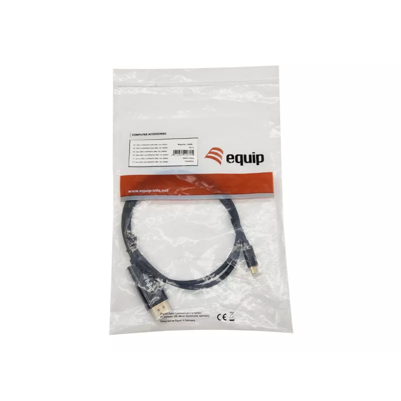 Equip Καλώδιο USB-C σε DisplayPort, M/M, 1,0 m, 4K/60 Hz