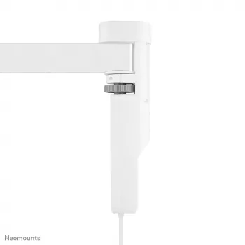 Neomounts DS22-840WH6 Πρίζα γραφείου με σφιγκτήρα και θύρες USB-C και USB-A – ταχεία φόρτιση