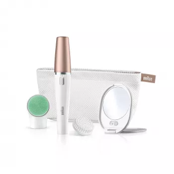 Αποτριχωτική συσκευή προσώπου Braun FaceSpa 851V χρυσό λευκό
