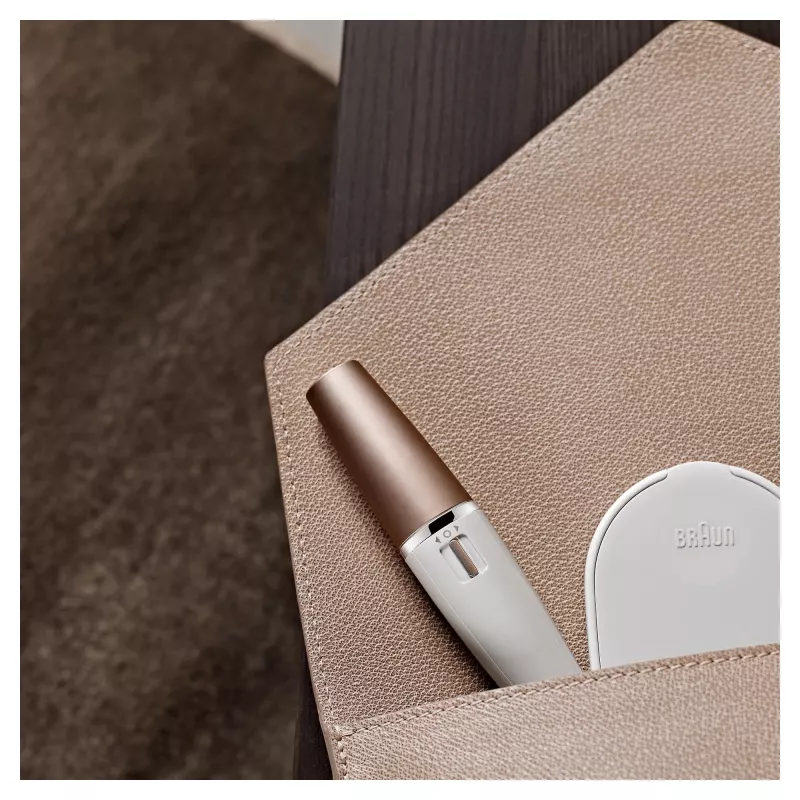 Αποτριχωτική συσκευή προσώπου Braun FaceSpa 851V χρυσό λευκό