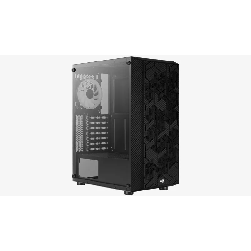 Aerocool Hive-G-BK-v3 Midi Tower Μαύρο
