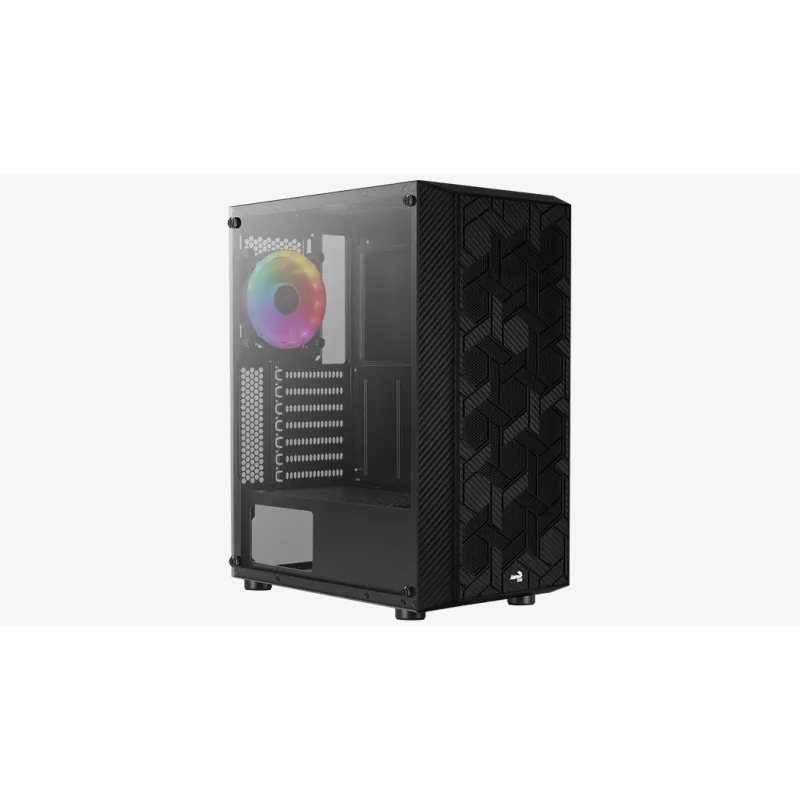Aerocool Hive-G-BK-v3 Midi Tower Μαύρο