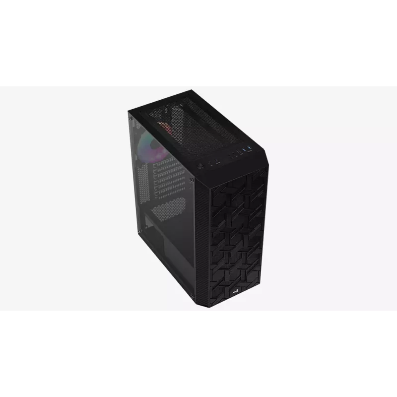 Aerocool Hive-G-BK-v3 Midi Tower Μαύρο
