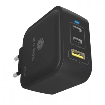 Φορτιστής Indoor ICY BOX IB-PS1030-PD Universal Μαύρο Ταχεία φόρτιση