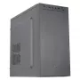 Aerocool CS108BKV1 Συμπαγές κουτί υπολογιστή Micro ATX Αλουμίνιο βουρτσισμένο Ανεμιστήρας 80 mm Μαύρο