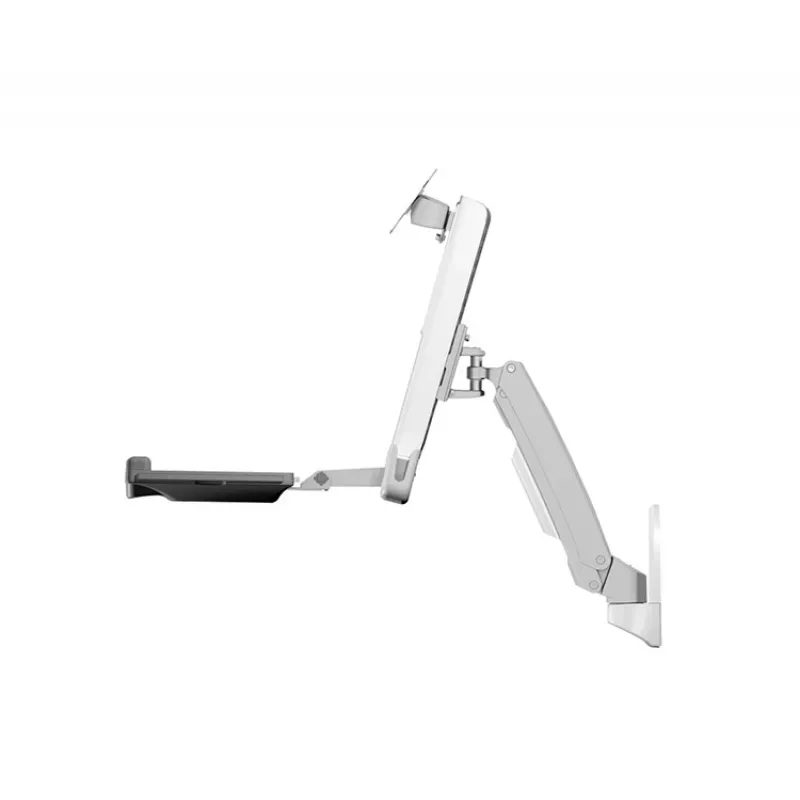 ICY BOX IB-MS600-W 61 cm (24 ίντσες) Βάση τοίχου Γκρι, Ασημί, Λευκό
