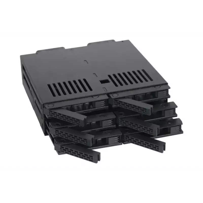 Disk Array Icy Dock MB326SP-B 0 TB Rack 1U Μαύρο