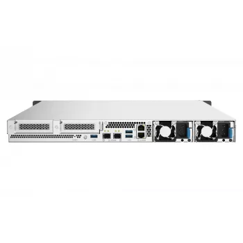 QNAP TS-h1090FU NAS Rack (1U) EPYC 7232P 64 GB DDR4 0 TB QuTS hero Black, Γκρι