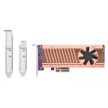 QNAP QM2-2P-344A Κάρτες διασύνδεσης/Αντάπτορες Εσωτερικό M.2 PCIe 3.0