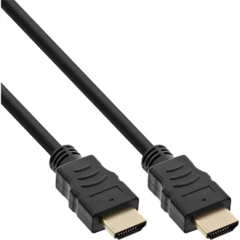 Καλώδιο InLine High Speed HDMI με Ethernet Premium 4K2K αρσενικό/αρσενικό μαύρο 2m