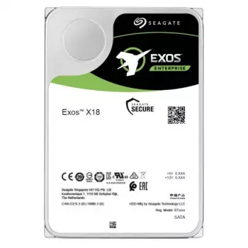 Seagate Exos X18 ST14000NM000J εσωτερικός σκληρός δίσκος 14 TB, 7200 RPM, cache 256 MB, SATA 6 Gb/s, 512E/4KN