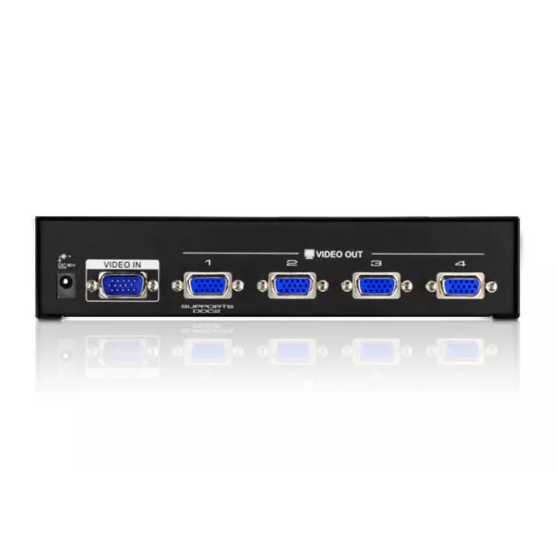 Διαχωριστής βίντεο VGA 4 θυρών ATEN (450 MHz)
