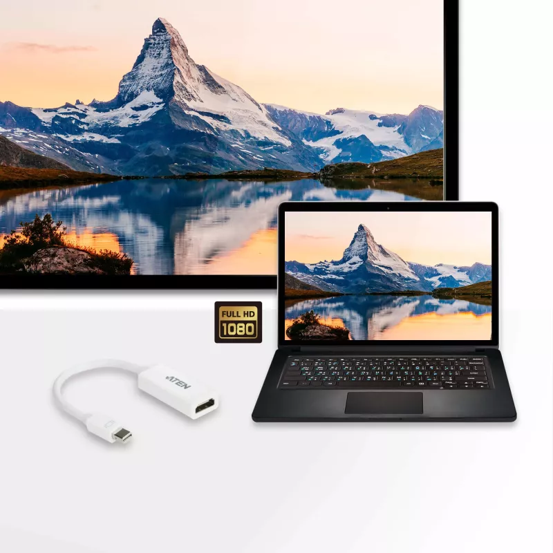 Μετατροπέας Mini DisplayPort σε HDMI ATEN VC980