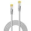 Καλώδιο δικτύου Lindy 2m RJ45 S/FTP LSZH, Γκρι