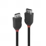 Καλώδιο Lindy 1m DisplayPort 1.2, Black Line