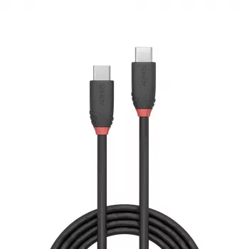 Καλώδιο Lindy 1,5 m USB 3.2 Type-C σε C, 20 Gbit/s, Black Line