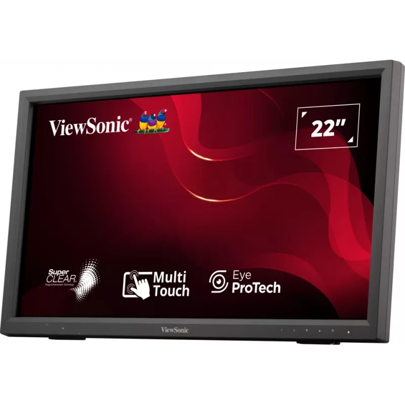 Οθόνη υπολογιστή Viewsonic TD2223-2 55,9 cm (22 ίντσες) 1920 x 1080 pixel Full HD LCD οθόνη αφής Μαύρο