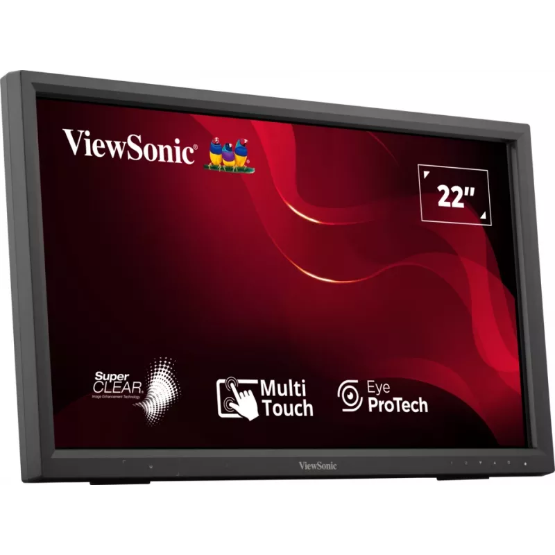Οθόνη υπολογιστή Viewsonic TD2223-2 55,9 cm (22 ίντσες) 1920 x 1080 pixel Full HD LCD οθόνη αφής Μαύρο