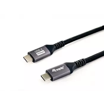 Equip Καλώδιο USB 4 Gen 3 C σε C, M/M, 1,2m, 8K/60Hz, 40Gbps, PD3.1 240W