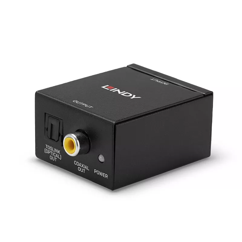 Phono σε TosLink (οπτικό) και ομοαξονικό ADC Lindy 70309