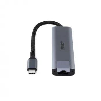 Lindy Hub USB 3.2 Gen 2 Type-C & Gigabit Ethernet