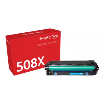 Everyday™ Κυανό τόνερ Xerox συμβατό με HP 508X (CF361X), Υψηλής χωρητικότητας