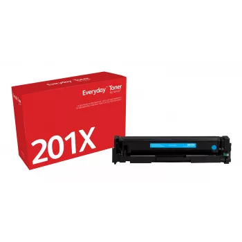 Everyday™ Κυανό τόνερ Xerox συμβατό με HP 201X (CF401X), Υψηλής χωρητικότητας