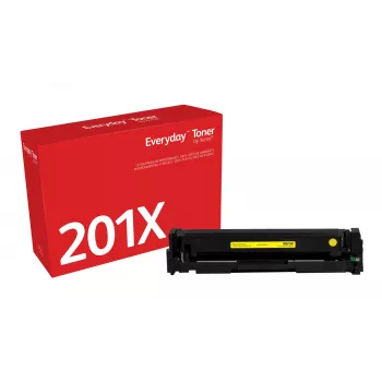 Everyday™ Κίτρινο τόνερ Xerox συμβατό με HP 201X (CF402X), Υψηλής χωρητικότητας