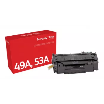 Everyday™ Μαύρο τόνερ Xerox συμβατό με HP 49A 53A (Q5949A/ Q7553A), Τυπικής χωρητικότητας