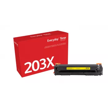 Everyday™ Κίτρινο τόνερ Xerox συμβατό με HP 203X (CF542X), Υψηλής χωρητικότητας
