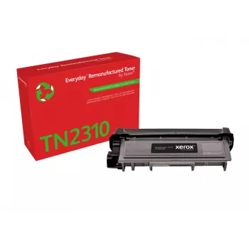 Xerox Everyday 006R04585 ανακατασκευασμένη κασέτα γραφίτη, μαύρη, συμβατή με Brother TN-2310, τυπική χωρητικότητα, 1200 σελίδες