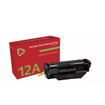 Xerox Everyday 003R99628 ανακατασκευασμένη κασέτα τόνερ συμβατή με HP 12A (Q2612A), 2000 σελίδες, μαύρο