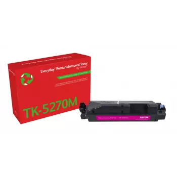 Everyday™ Ματζέντα ανακατασκευασμένο τόνερ Xerox συμβατό με Kyocera TK-5270M, τυπική χωρητικότητα