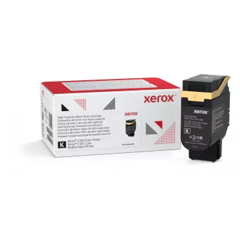 Xerox Original ® C320 έγχρωμος εκτυπωτής/C325 έγχρωμο πολυμηχάνημα μαύρη κασέτα τόνερ υψηλής χωρητικότητας (8000 σελίδες) - 006R04831