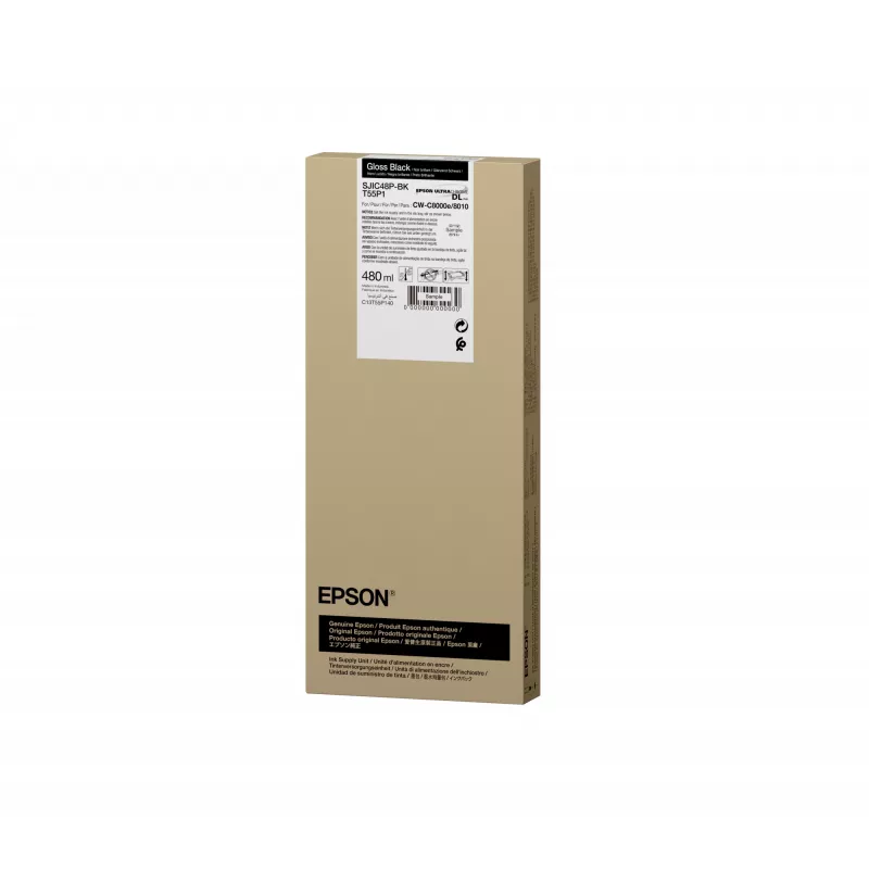 Epson SJIC48P-BK δοχείο μελανιού 1 τεμ. γνήσιο μαύρο