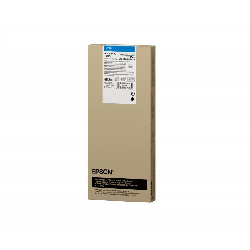 Epson SJIC48P-C δοχείο μελανιού 1 τεμ. γνήσιο κυανό